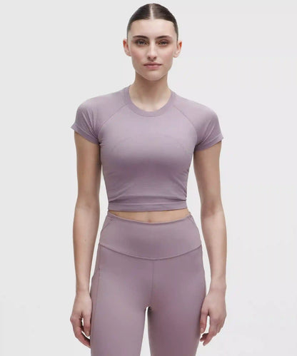 Swiftly Tech Cropped Short-Sleeve Shirt 2.0