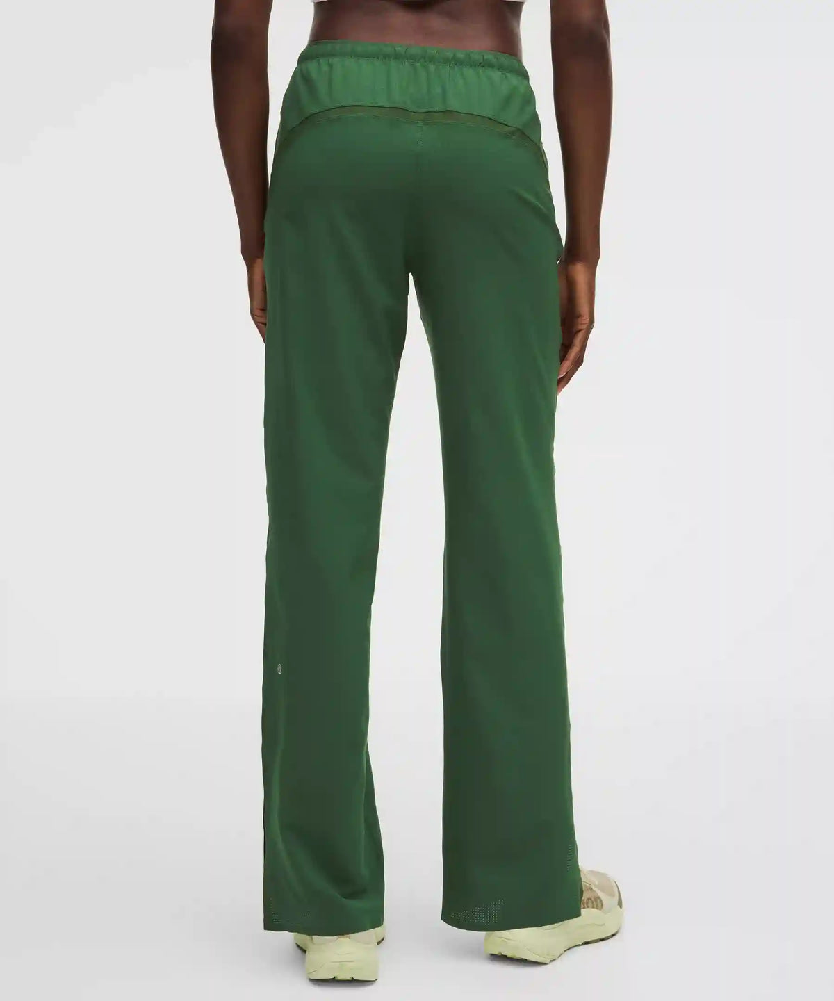 Textured Mesh High-Rise Running Pant