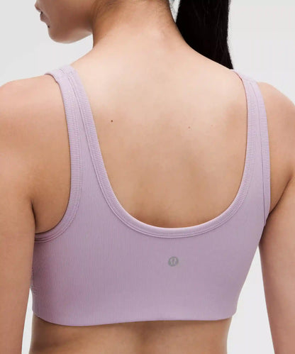 Nulu Ribbed Scoop-Neck Bra *Light Support, B/C Cup