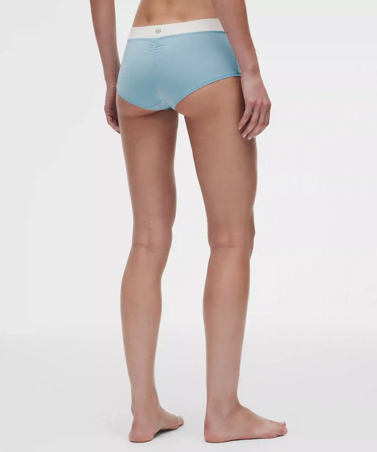 UnderEase Mid-Rise Ruched Boyshort Underwear