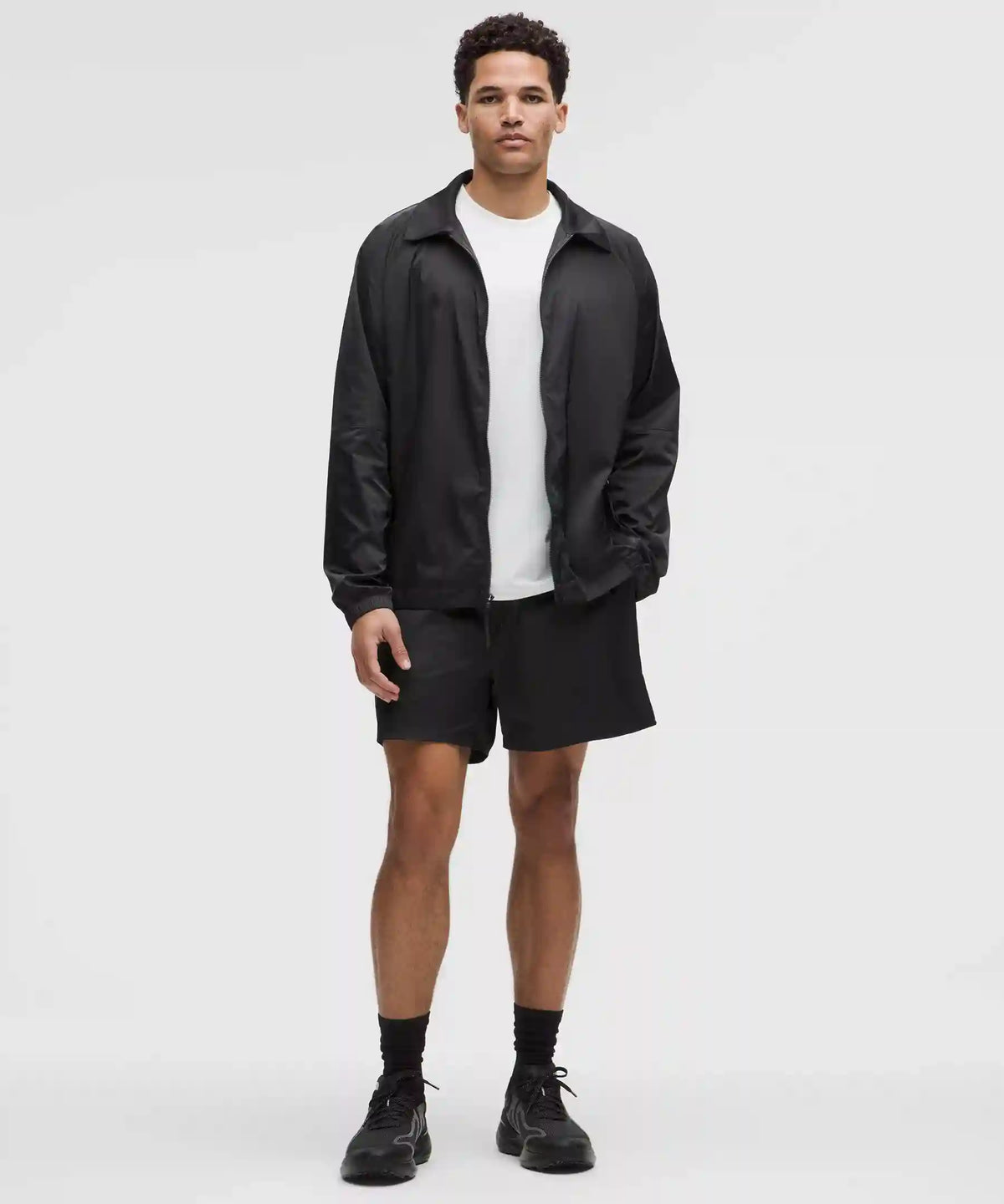 Stretch Satin Nylon Short 5"