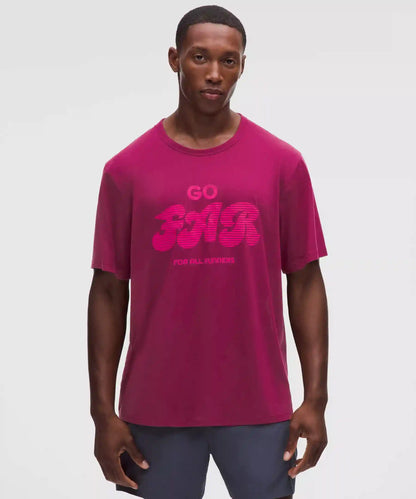 Mile Maker Mesh Short-Sleeve Shirt *Run Graphic