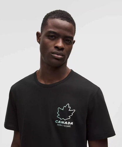Team Canada Men's Cotton Jersey Graphic T-Shirt *COC Logo