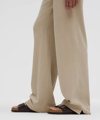 Softstreme High-Rise Wide-Leg Pique Pant *Regular