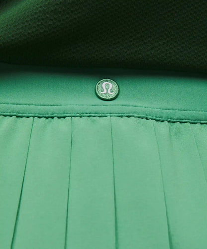 High-Rise Pleated Tennis Skirt *Long