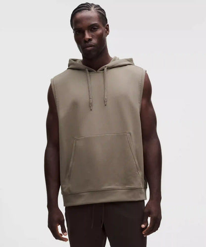 Warm-Up Sleeveless Gym Hoodie