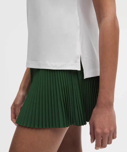 Quick-Dry Short-Sleeve Polo Shirt Straight Hem *Logo