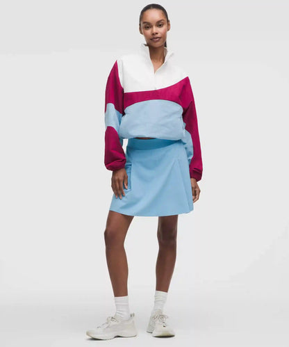 A-Line Side-Pleat Tennis Skirt *Long