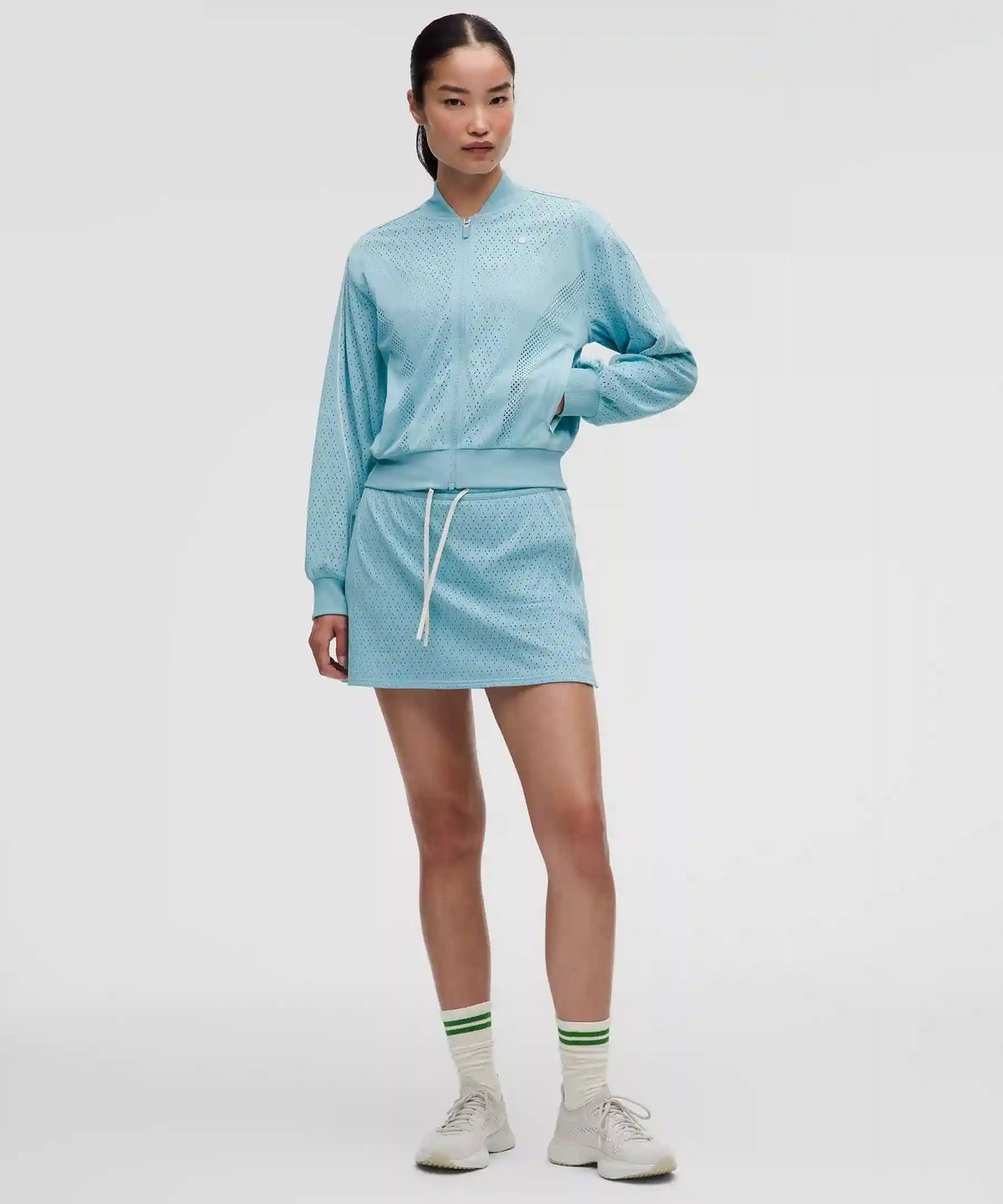 Ace Advantage Knit Mesh Tennis Jacket