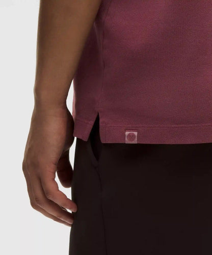 Cotton Pique Short-Sleeve Polo Shirt