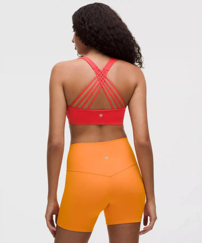 FlexyFlex Strappy Yoga Bra *Light Support, A-C Cups