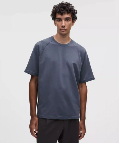 Buttery Loopback Short-Sleeve Shirt