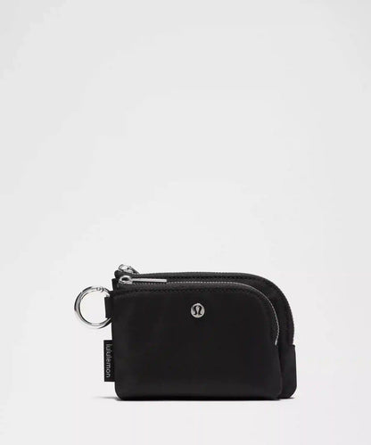 Double Zip Clippable Card Pouch