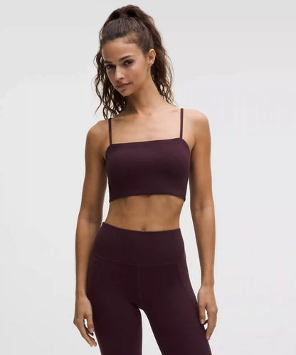 Nulu Paisley Lace-Back Yoga Bra *Light Support, B/C Cup