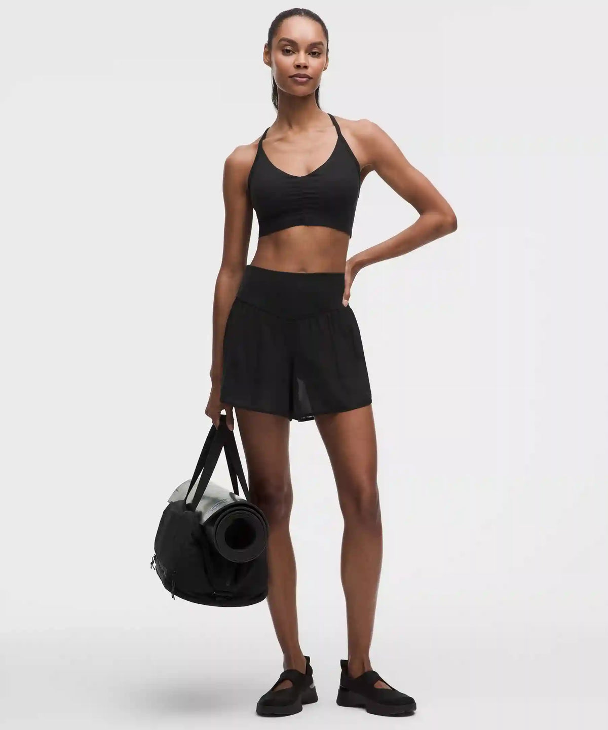 Flow Y Ruched Bra *Light Support, B/C Cup