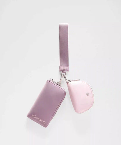 Dual Pouch Wristlet *Wallet