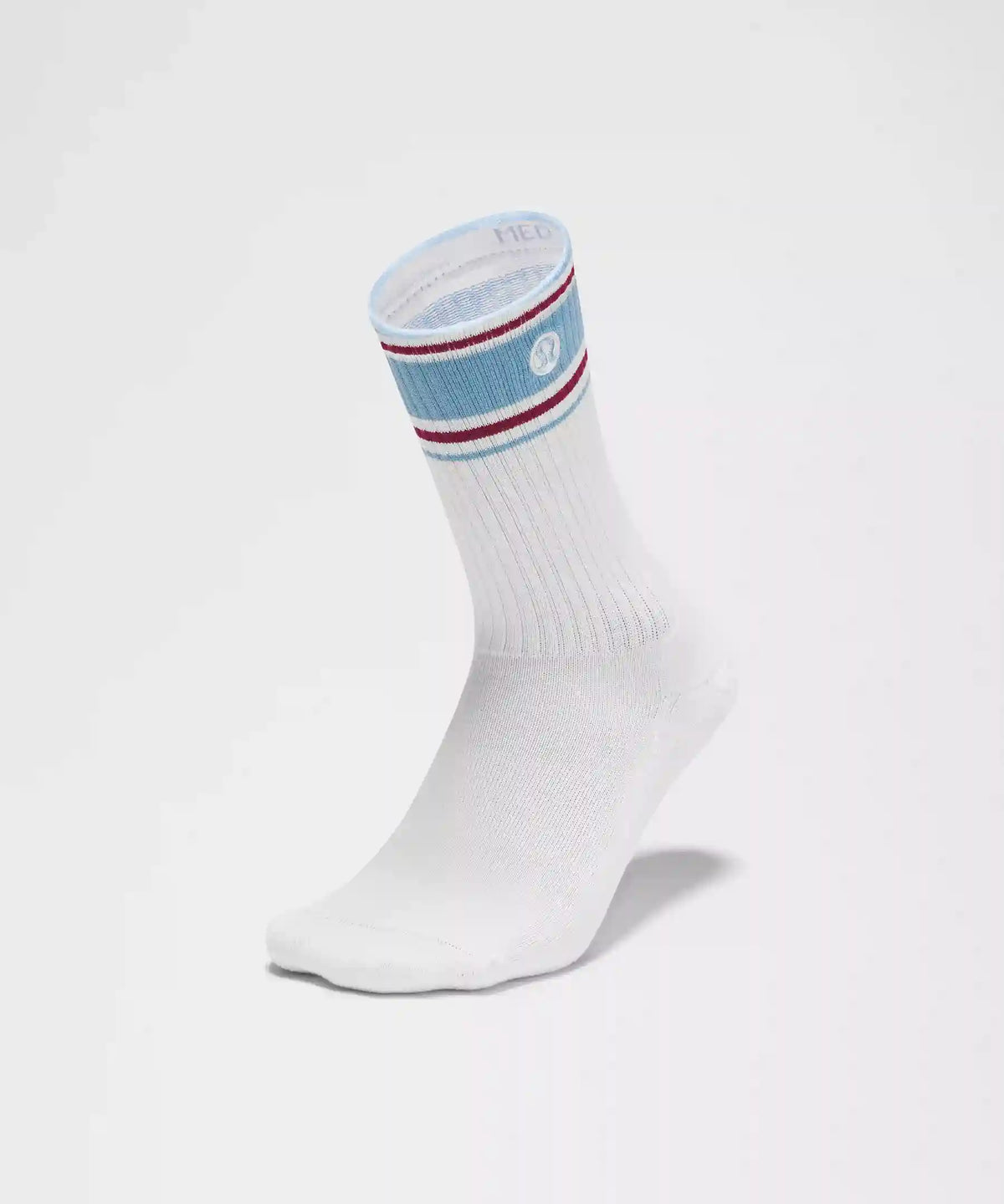 Unisex Daily Essential Crew Socks *Retro Stripe