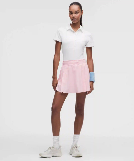 A-Line Side-Pleat Tennis Skirt