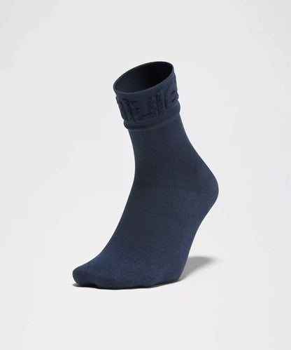 Unisex Fold-Over Terry Quarter Socks