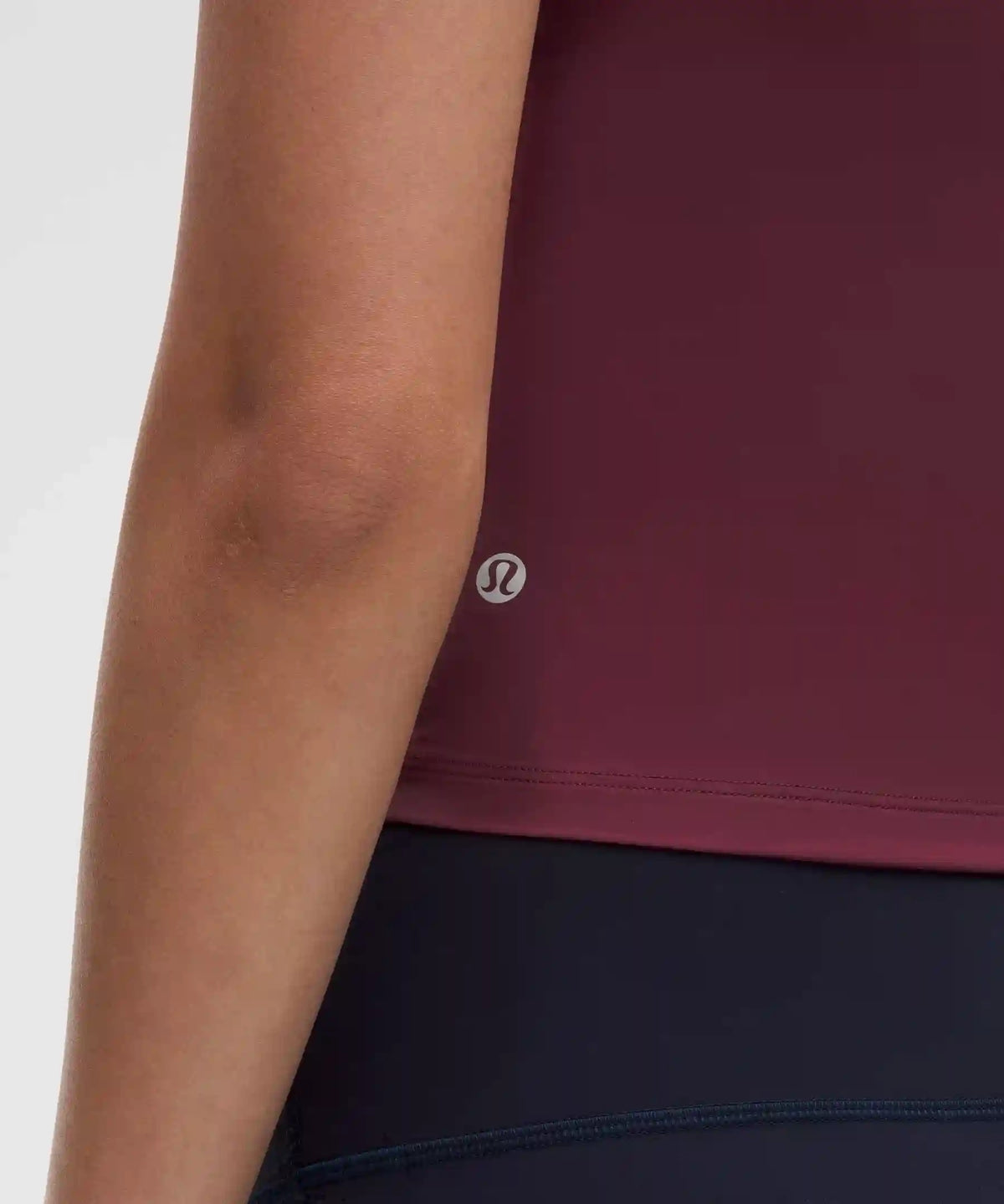 Mockneck Shelf Tank Top Light Support, B/C Cup *Stripe