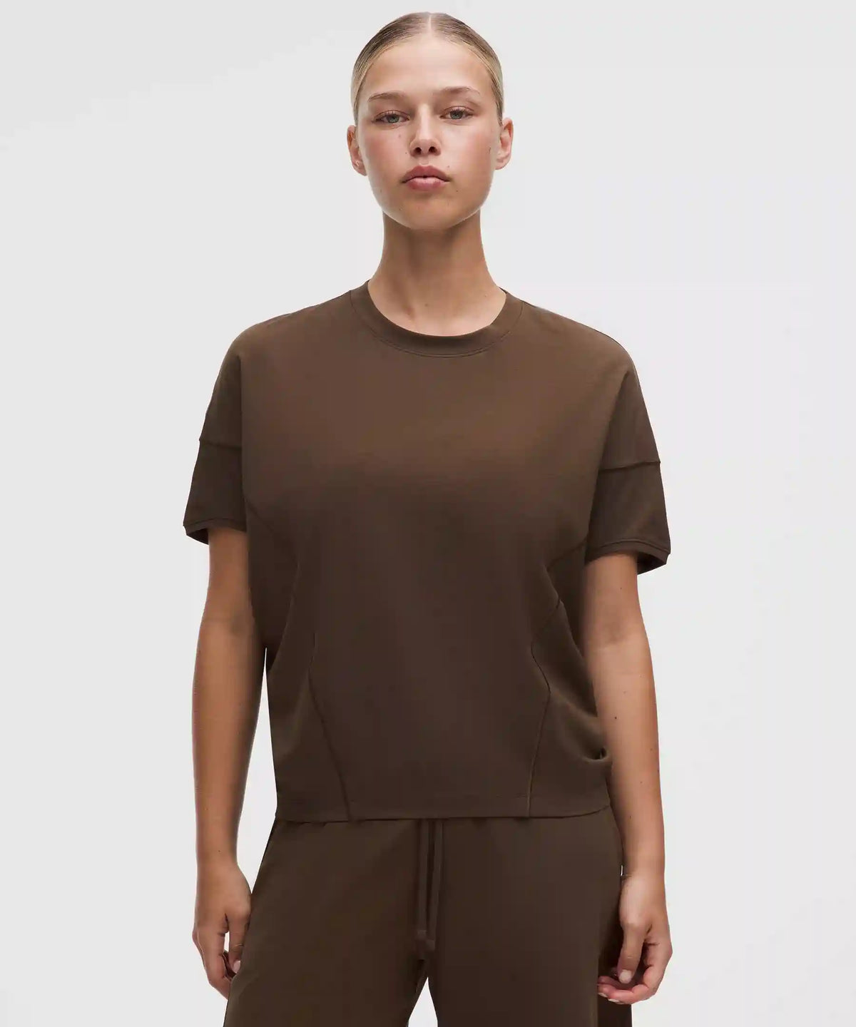 Cotton-Modal-Blend Dolman Tee