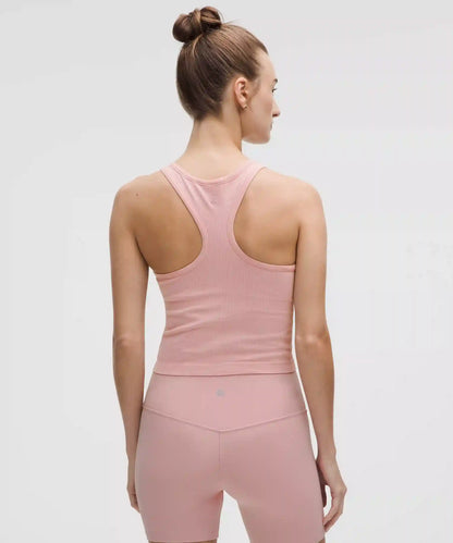 Ebb to Street Cropped Racerback Tank Top *Light Support, B/C Cup