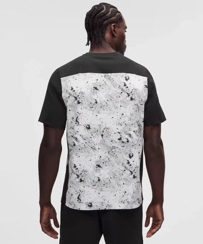 Mesh Pique Tennis Short-Sleeve Shirt