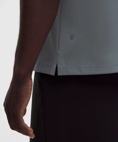 Daydrift Oversized Zip-Neck Polo Shirt