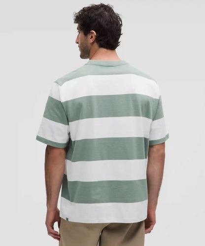 Heavyweight Cotton Jersey T-Shirt *Stripe