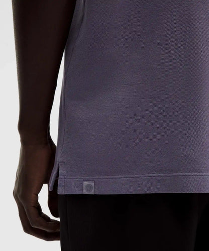 Cotton Pique Short-Sleeve Polo Shirt