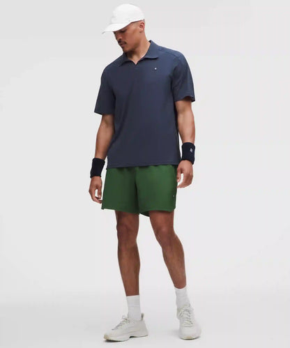 Mesh Panelled Tennis Polo Shirt