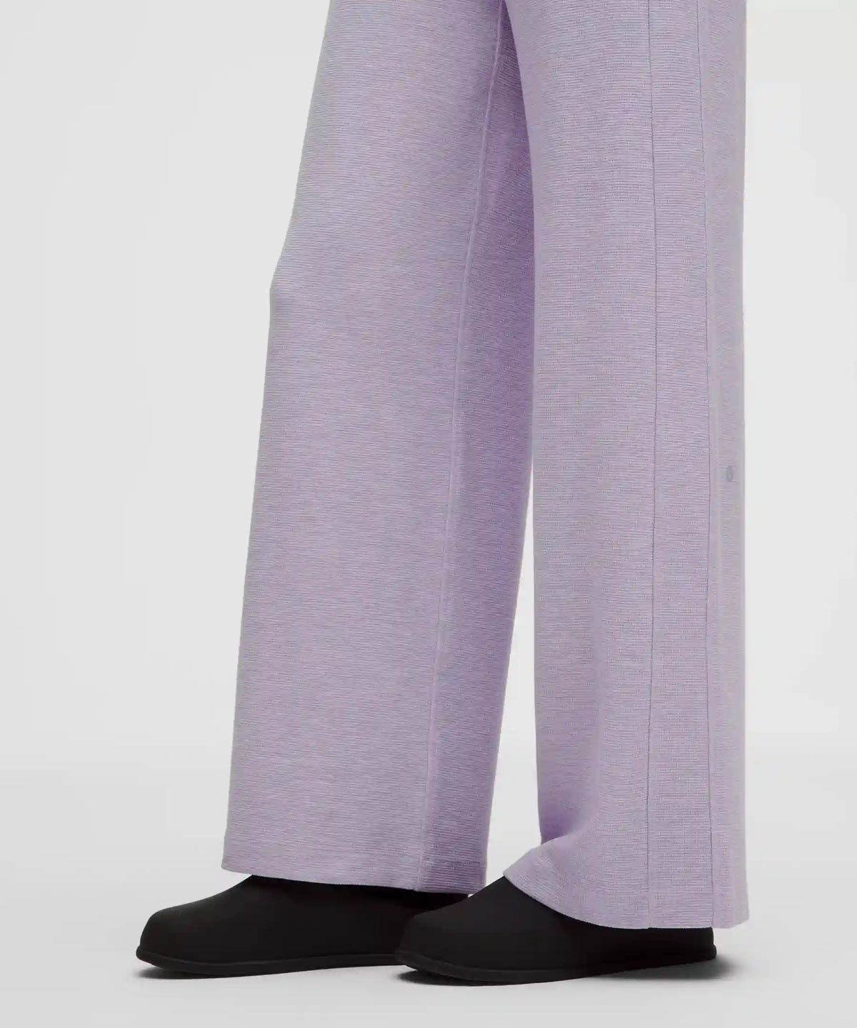 Scuba Mid-Rise Wide-Leg Pant *Waffle