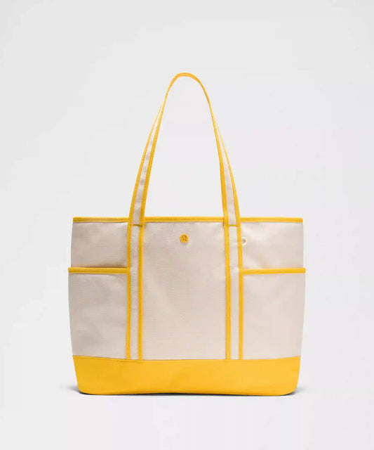 Daily Multi-Pocket Zip-Top Tote Bag 18L