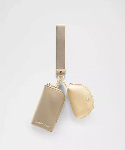 Dual Pouch Wristlet *Wallet