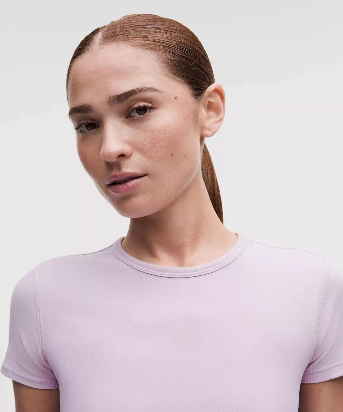 All It Takes Ribbed Keyhole Short-Sleeve Shirt