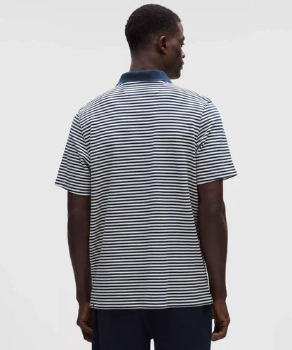 Cotton Pique Short-Sleeve Polo Shirt